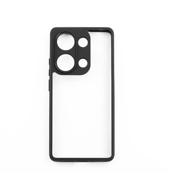 Redmi Note 13 Pro 4G Kılıf Kamera Korumalı Şeffaf Arka Yüzey New Roll Kapak ürün görseli 1