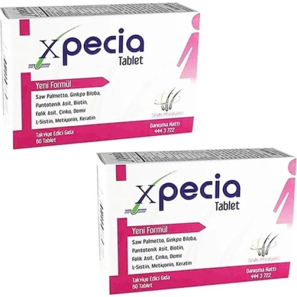 Xpecia Kadın 60 Tablet x 2 Adet ürün görseli 1