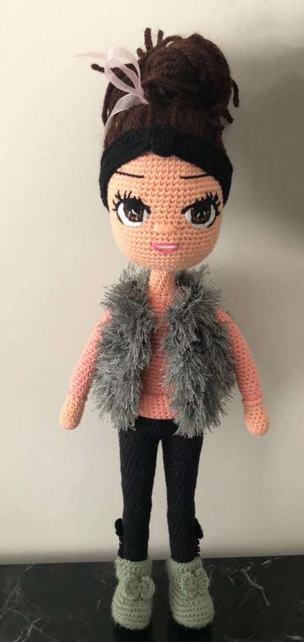 Gülşah Bebek Amigurumi Organik Oyuncak ürün görseli 1