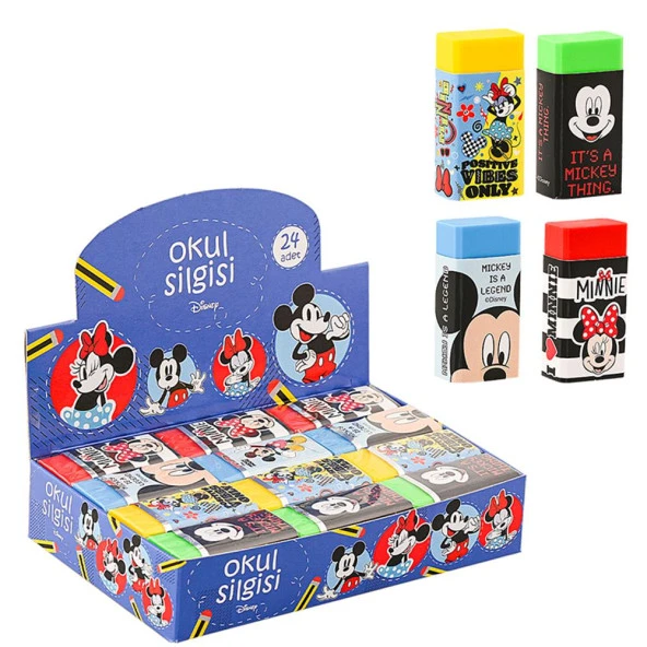 Otto Silgi Minnie Baskılı Öğrenci Silgisi (24 Lü Paket) ürün görseli 1