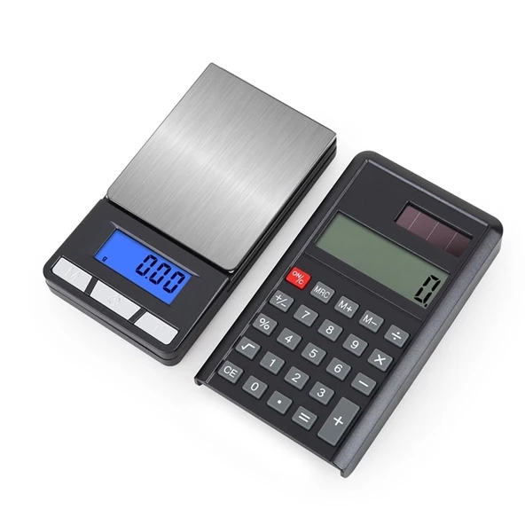 Lcd Ekran Elektronik Hesap Makineli Hassas Dijital Takı Altın Gram Ölçer Terazi (500g 0.1g) ürün görseli 1