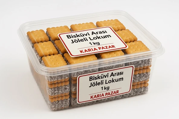 Feyz Bisküvi Arası Jöleli Lokum 1kg | Geleneksel Tatlı ürün görseli 1