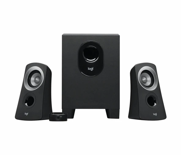 Logitech Z313 AUX 25W Siyah 2+1 Hoparlör ürün görseli 1