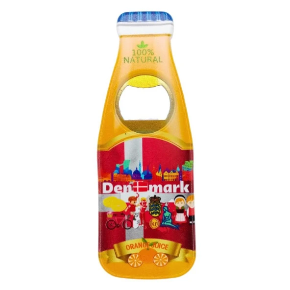 Danimarka Temalı Magnet Şişe Açacak ürün görseli 1