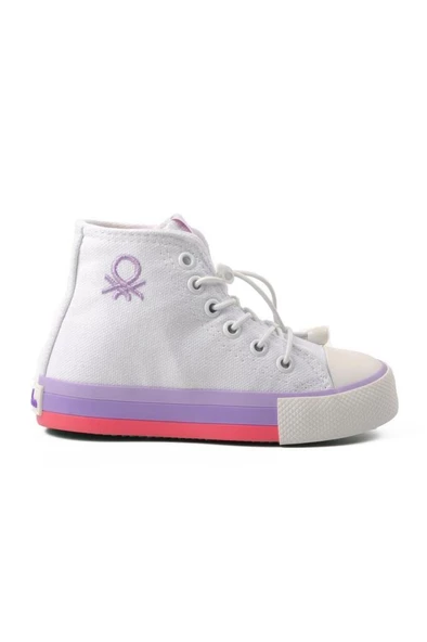 BENETTON BN-30651 BİLEK BOY KETEN SNEAKERS ÇOCUK  AYAKKABI ürün görseli 1