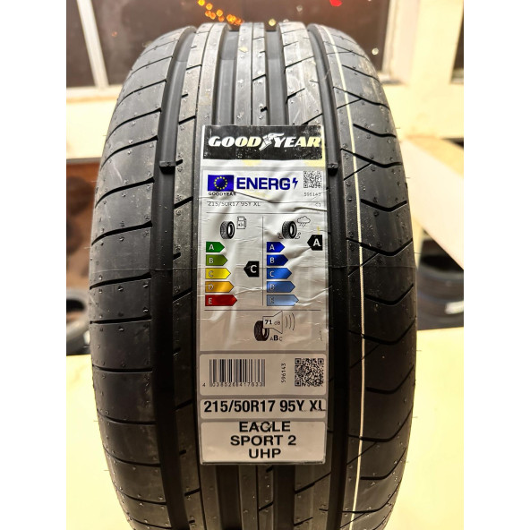 PTTAVM: GOODYEAR 215/50R17 95Y EAGLE SPORT 2 UHP XL FP YAZ LASTİĞİ