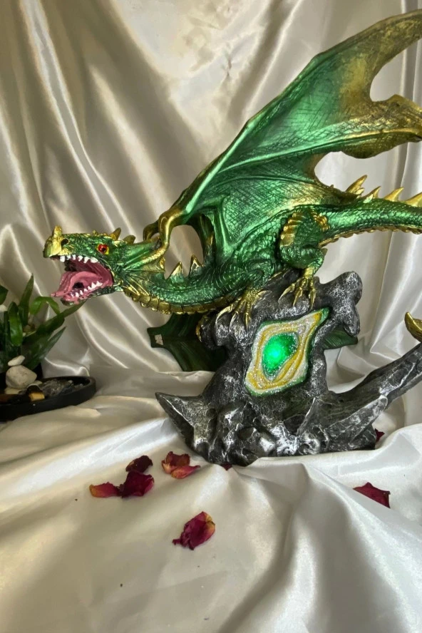 Dragon Ejderha Feng Shui Ejderha Işık Büyük Boy ürün görseli 1