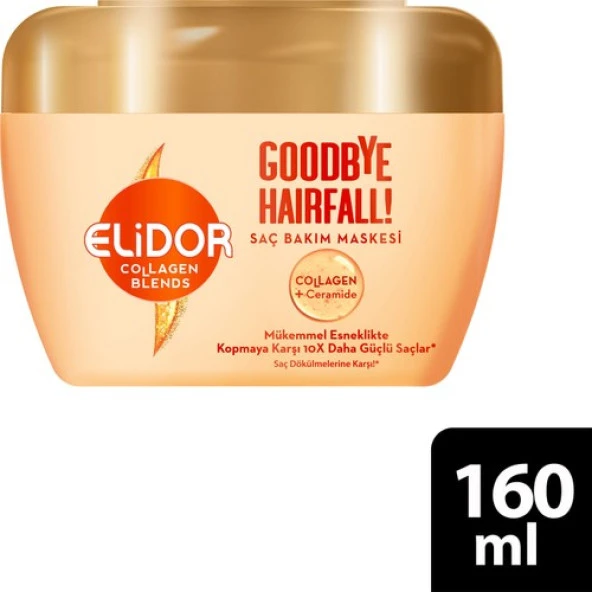 ElidorCollagen Blends Saç Bakım Maskesi Goodbye Hairfall Saç Dökülmelerine Karşı 160 ml ürün görseli 1