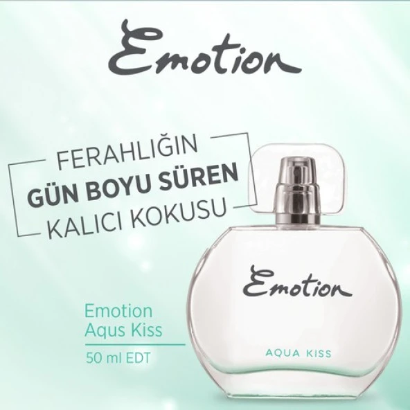 PTTAVM: Emotion Aqua Kiss Edt 50 Ml Bayan Parfümü