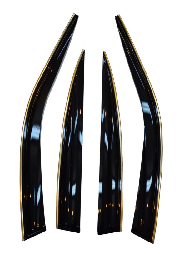 Renault Megane 3 STW Gold Kromlu Cam Rüzgarlığı 2009-2016 Arası ürün görseli 1