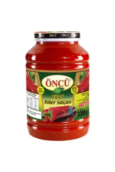 Öncü Tatlı Biber Salçası 3200 Gr ürün görseli 1
