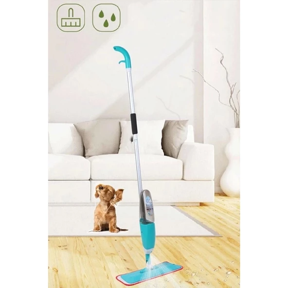 Mikrafiber Spray Mop Hazneli ve Pratik Temizlik Mopu ürün görseli 1