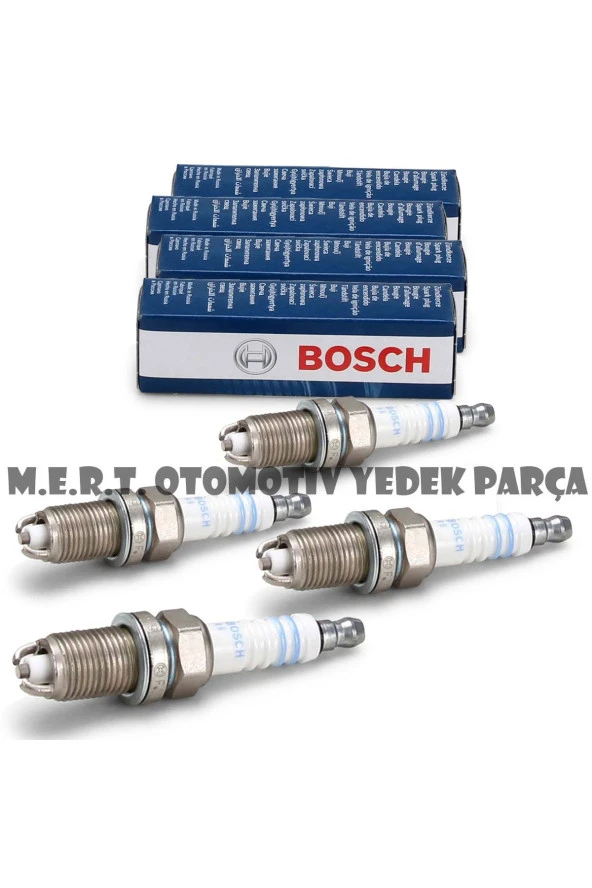 Bosch Opel Corsa B Corsa C Çift Tırnak Buji Takımı bosch 4 Adet ürün görseli 1