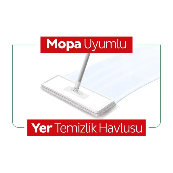 Sleepy Easy Clean Arap Sabunu Katkılı Mopa Uyumlu Yer Temizlik Havlusu&Mendili 6x50 (300 Yaprak) ürün görseli 1