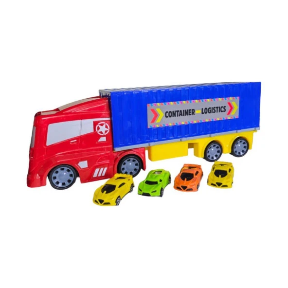 King Toys Arabalı Konteyner Tır LAL 1136 ürün görseli 1