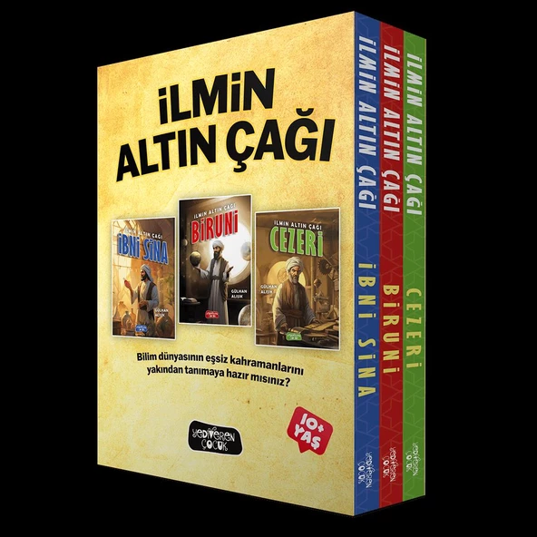 İlmin Altın Çağı 3 Kitap Set/Gülhan Alışık/Yediveren ürün görseli 1