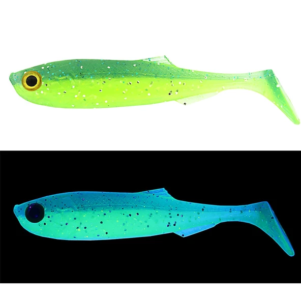 Mef Gamit 6.5cm 5 Adet Silikon Yem  UV Limon ürün görseli 1