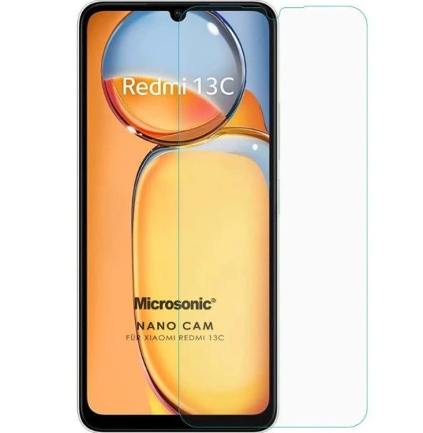 Tonex Redmi 13C Uyumlu  Temperli cam 9H sertlik 2.5D Ekran koruyucu ürün görseli 1