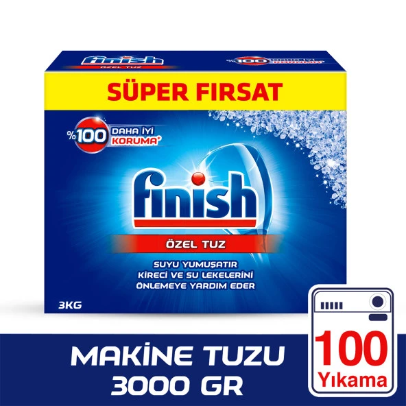 Finish Bulaşık Makinesi Deterjanı Makine Tuzu 3000 gr ürün görseli 1