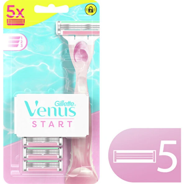 Gillette Venus Start 5’Li Yedek Başlık ürün görseli 1