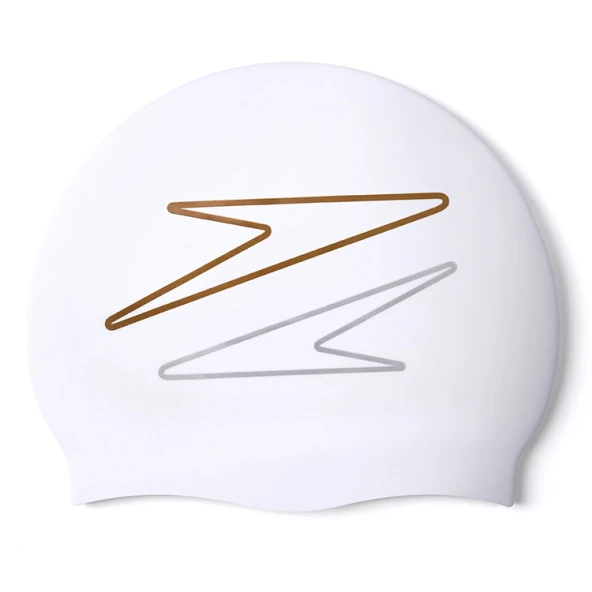 SPEEDO SİLİKON UNISEX YÜZÜCÜ BONESİ SLOGAN PRT CAP AU WHITE 8-0838515978 YZM ürün görseli 1