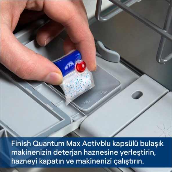 Finish Quantum Max Bulaşık Makinesi Deterjanı 2 x 85 Tablet - Resim 3