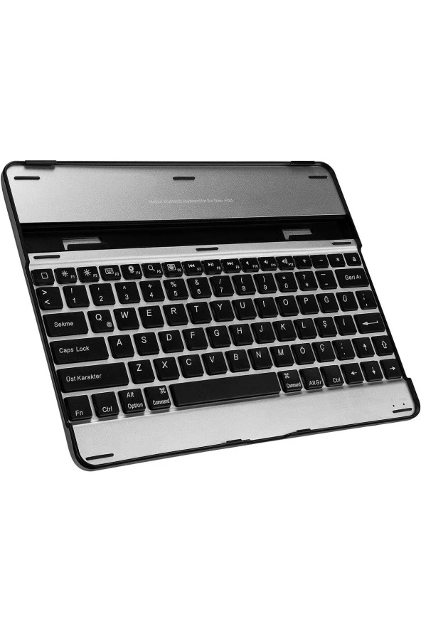 Kb650Btuk Siyah Bluetooth Aluminum Q Multimedia Kablosuz Klavye - Resim 3