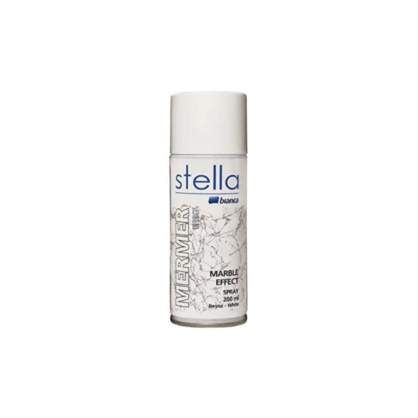Bianca Stella Mermer Efekt Spreyi Beyaz 200ML ürün görseli 1