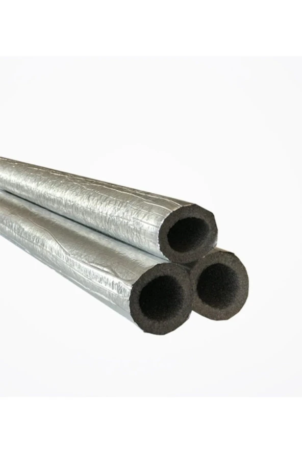 Ygt Ambalaj 4 metre 60/10 mm Polietilen Alüminyum Folyolu İzole Boru (2 Metre 2 Adet) ürün görseli 1