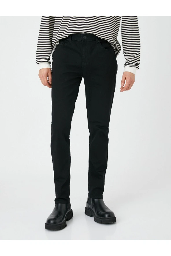 Slim Fit Kot Pantolon - Brad Jean - Resim 3