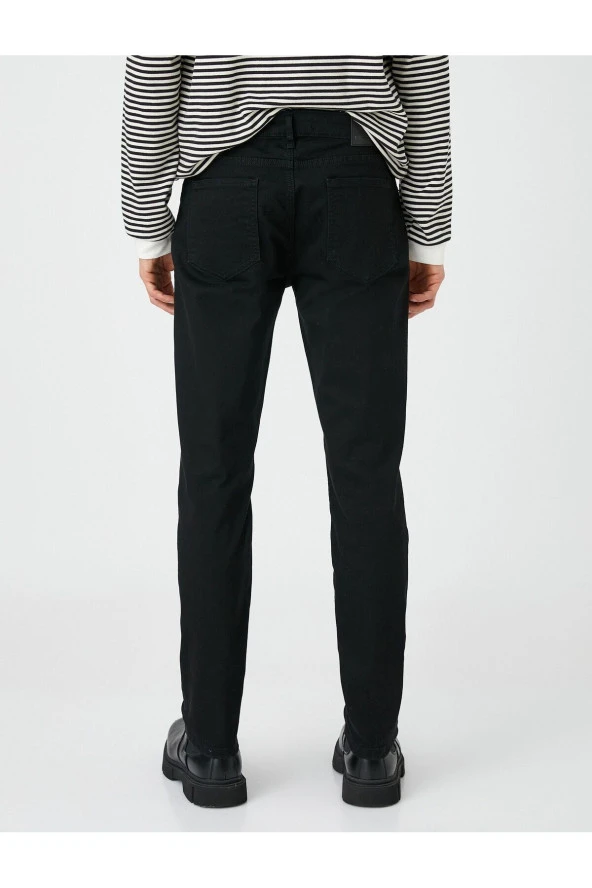 Slim Fit Kot Pantolon - Brad Jean - Resim 4