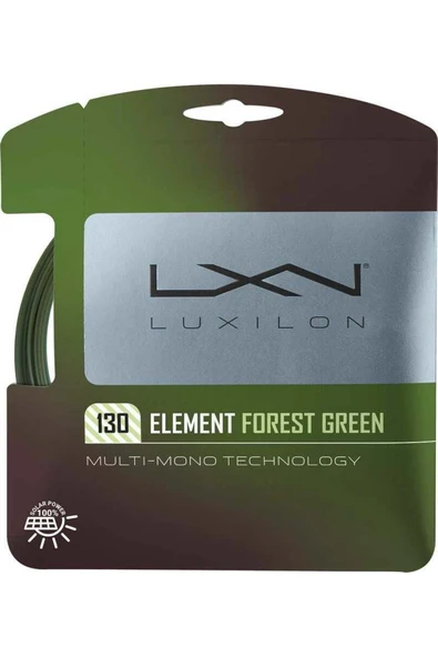 Wilson Luxilon Element Forest Green 1.30 Tekli Kordaj WR8309301130 ürün görseli 1