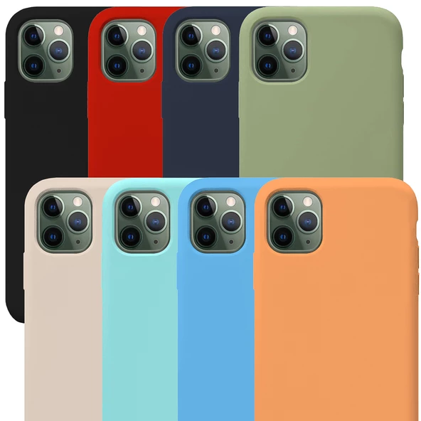 iPhone 11 Pro MAX Kılıf Nano Lansman Silikon Arka Kapak ürün görseli 1