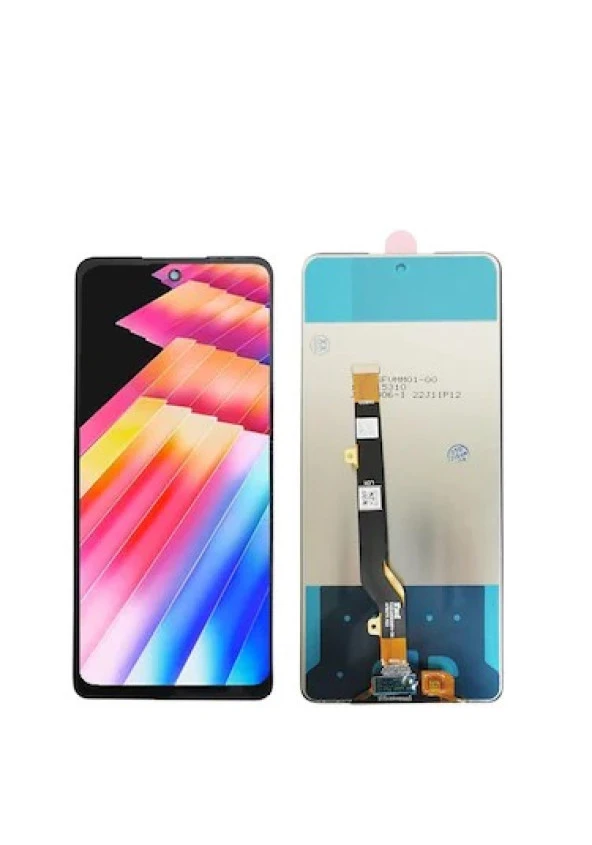 infinix Hot 30 Lcd Dokunmatik Ekran (Siyah) ürün görseli 1