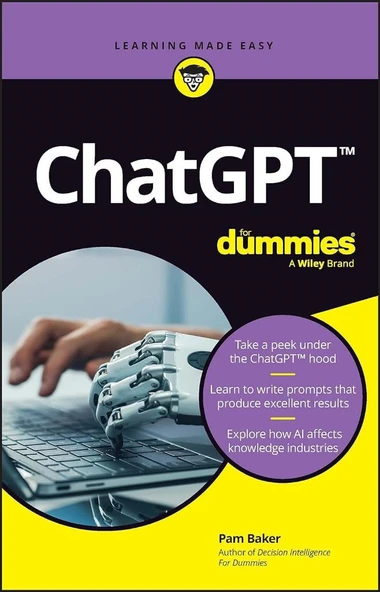 ChatGPT For Dummies (For Dummies (Computer/tech)) Pam Baker ürün görseli 1
