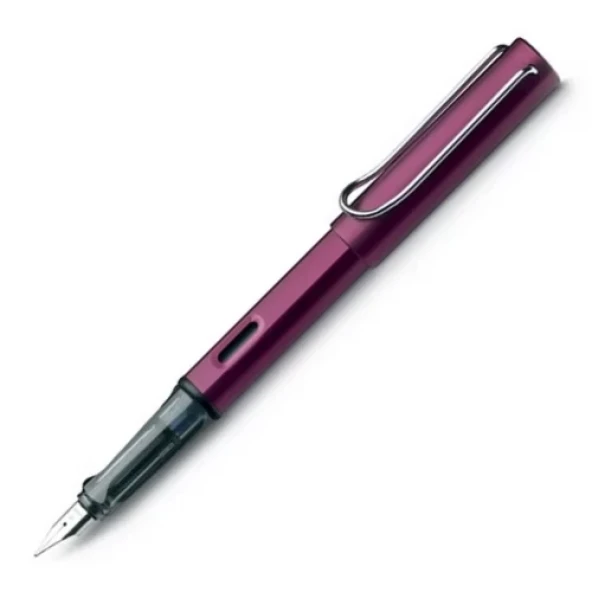 LAMY AL-STAR DOLMA KALEM SİYAH-MOR (M UÇ) ürün görseli 1