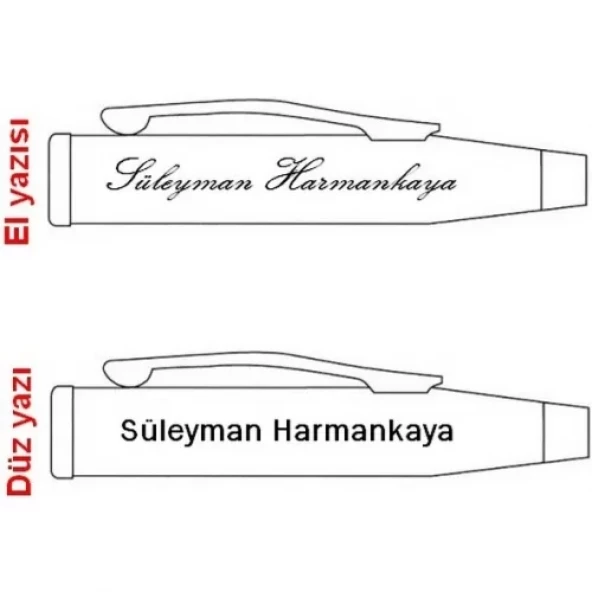Scrikss 35 Beyaz Altın (Dolma-Tükenmez) - Resim 2