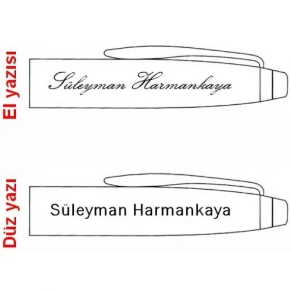 Scrikss 35 Dolmakalem Beyaz Altın - Resim 3