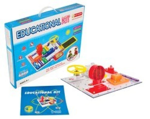 EDUCATIONAL KIT Eğlenceli ve Öğretici Elektronik Deney Seti 300+ Deney 8+ Yaş ürün görseli 1