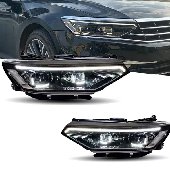 AUTOGP Vw passat b8.5 ön far lambası full led 2018+ - Resim 2
