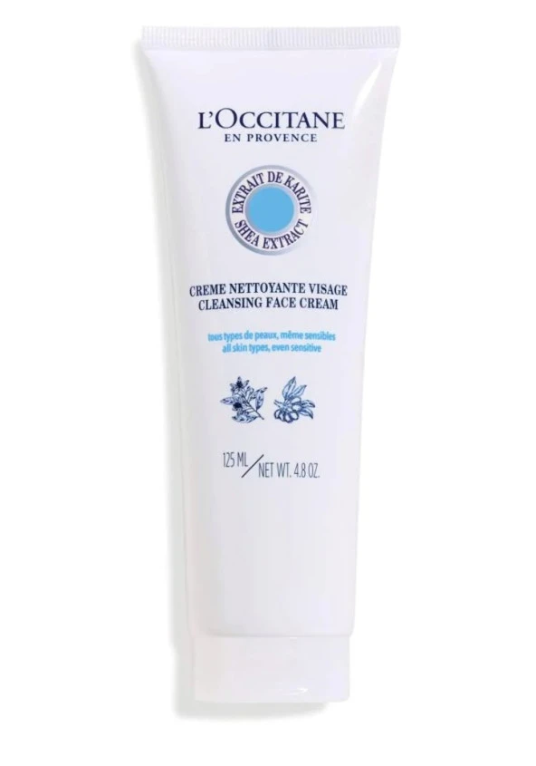 L'occitane  Shea Face Cleansing Cream - Shea Yüz Temizleme Kremi 125 ML ürün görseli 1
