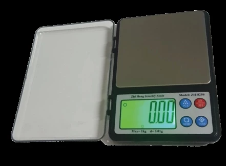 Diamond Dijital Göstergeli Lcd Ekran Hassas Terazi Zh-8256 (1 Kg-0.01) ürün görseli 1