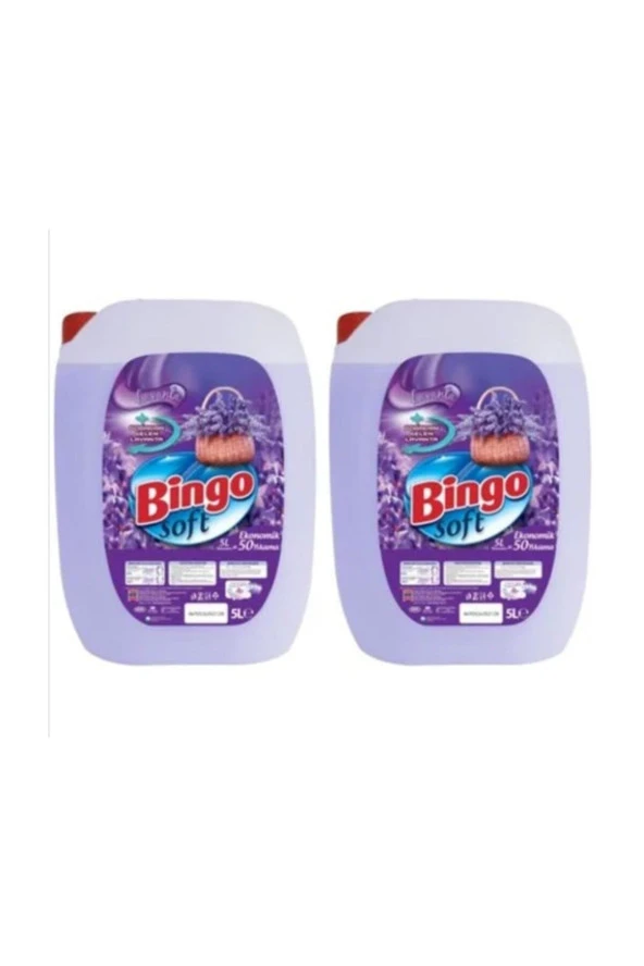 BİNGO Soft 5 Lt Lavanta Yumuşatıcı 2 Adet ürün görseli 1