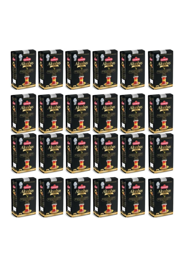 ÇAYKUR Altınbaş Klasik Doğal Siyah Dökme Çay 24 X 500 G ürün görseli 1