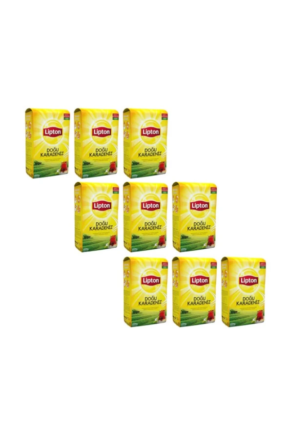 LİPTON Dogu Karadeniz Dökme Çay 1000 Gr X 9 Adet = 9 Kg Dökme Çay ürün görseli 1
