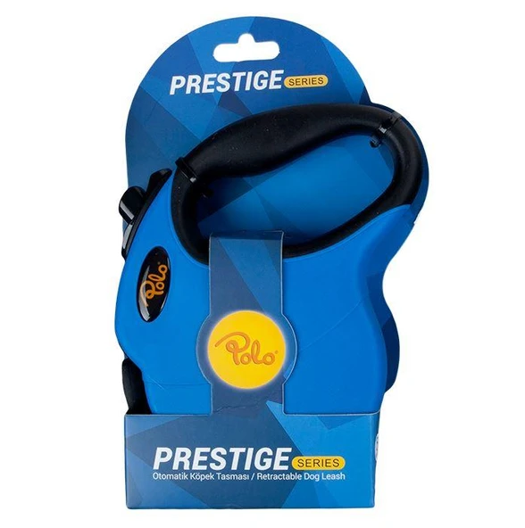 Polo Prestige Flexi Mavi Otomatik Köpek Tasma XS 3M/8Kg ürün görseli 1