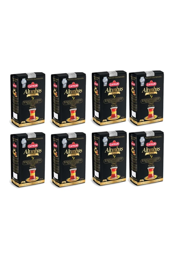 ÇAYKUR Altınbaş Klasik Doğal Siyah Dökme Çay 8 X 500 Gr ürün görseli 1