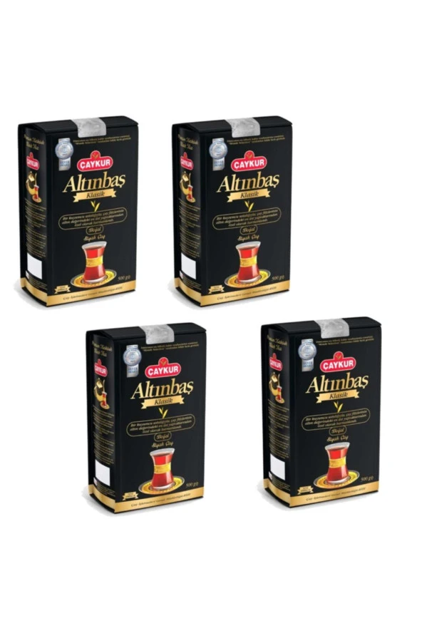 ÇAYKUR Altınbaş Klasik Doğal Siyah Dökme Çay 4 X 500 G ürün görseli 1