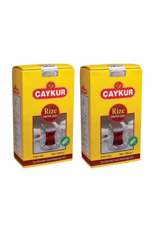 ÇAYKUR Rize Turist Çay 1000 Gr X 2 Adet = 2 Kg Dökme Çay ürün görseli 1