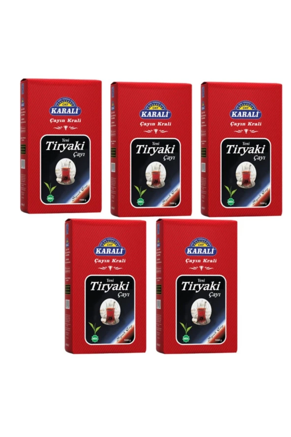 KARALİ Tiryaki Siyah Dökme Çay 5 Kg ürün görseli 1